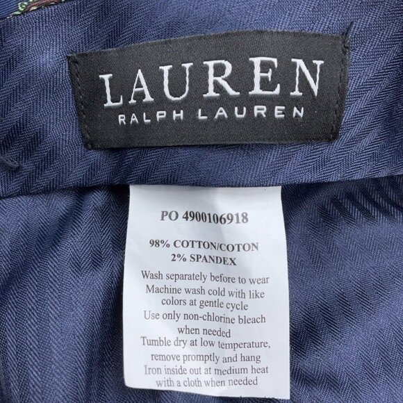 Lauren Ralph Lauren Pants Mens 36W x 30L Brown Corduroy Cotton Stretch 90s‎ VTG - Picture 3 of 12